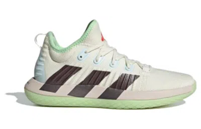 Adidas Originals (wmns) Adidas Stabil Next Gen Handball 'off White Semi Green Spark' In Multi