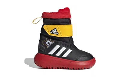 Adidas Originals (ps) Adidas Disney X Winterplay Boot 'mickey Mouse' In Black