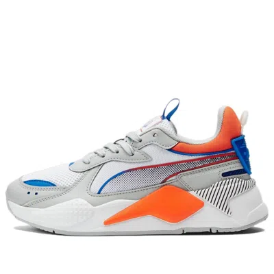 Puma (gs)  Rs-x 3d 'white Cool Light Grey' In Gray