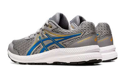 Asics (gs)  Contend 7 'sheet Rock Electric Blue' In Gray