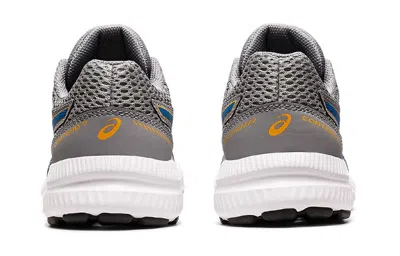 Asics (gs)  Contend 7 'sheet Rock Electric Blue' In Gray