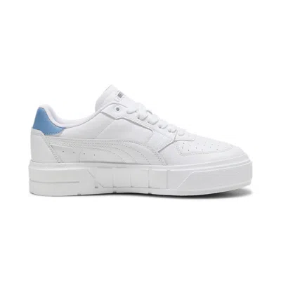 Puma (wmns)  Cali Court Leather 'white Zen Blue' In Multi