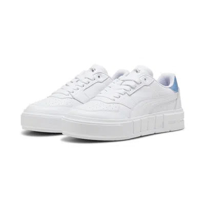 Puma (wmns)  Cali Court Leather 'white Zen Blue' In Multi