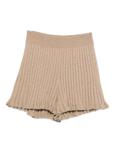 Lisa Yang Feliza Shorts In Neutral