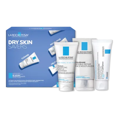 La Roche-posay Dry Skin Savers Set In White