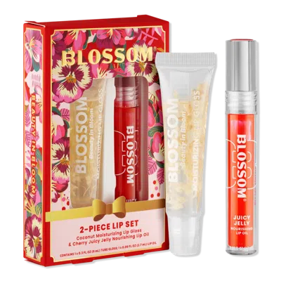 Blossom Nourish & Shine 2 Piece Lip Set In Multi