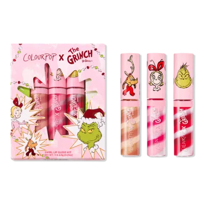 Colourpop X The Grinch Merry Grinchmas Swirl Lip Gloss Kit