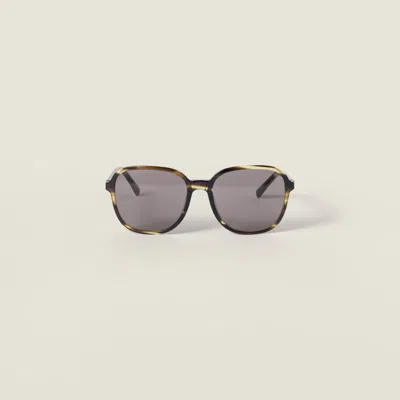 Miu Miu Miu Regard Sunglasses In Multi