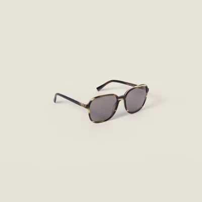 Miu Miu Miu Regard Sunglasses In Multi
