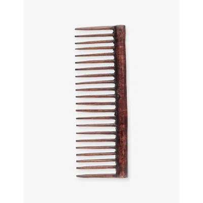 Charlotte Mensah Duafe Widetooth Comb In Brown
