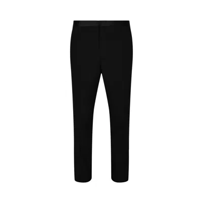 Pre-owned Versace Embellished Panel Formal Pants 'black' | Men's Size 52