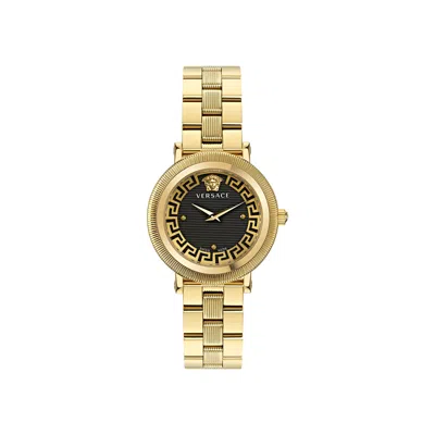Pre-owned Versace Greca Flourish Bracelet Watch 'gold' | Women's Size Onesize
