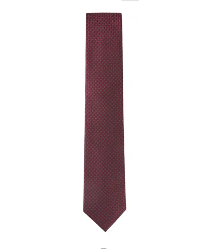 Calvin Klein Men's Logan Geometric Tie In Red