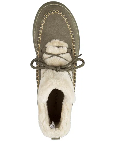 Baretraps Women's Faelyn Moc Toe Booties In Green