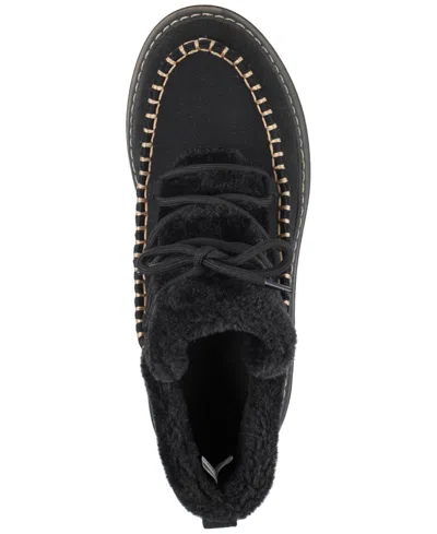 Baretraps Women's Faelyn Moc Toe Booties In Black