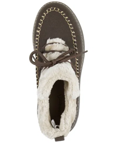 Baretraps Women's Faelyn Moc Toe Booties In Brown
