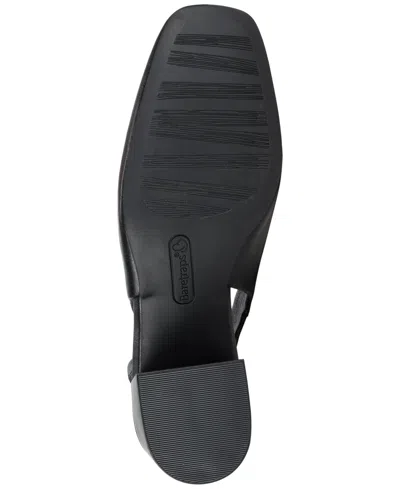 Baretraps Ester Womens Square Closed Toe Mules In Black