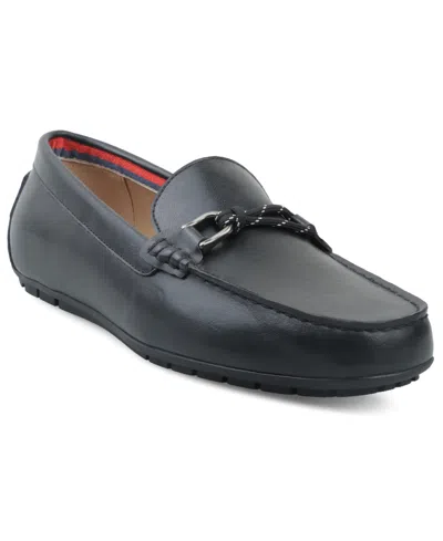 Club Room Men's Nelsonn Driver Slip-on Loafers, Macy's Exclusive In Black