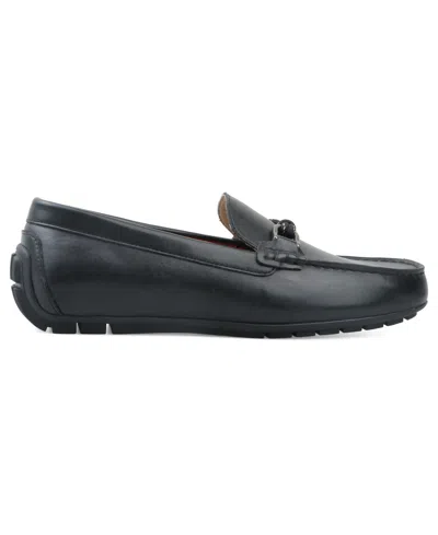 Club Room Men's Nelsonn Driver Slip-on Loafers, Macy's Exclusive In Black