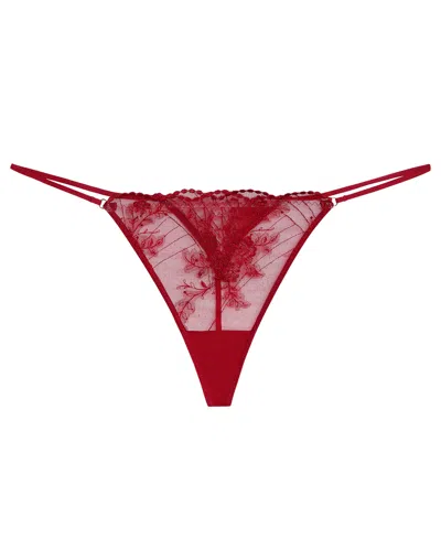 Wacoal Midnight Soiree G String Panty In Red