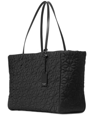 Kate Spade Tilly Large Quilted Tote Bag In Black