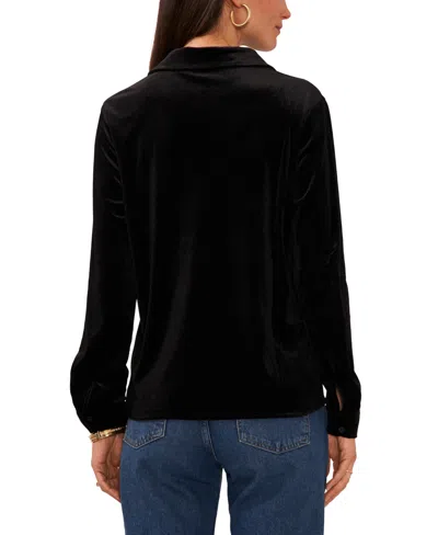 Vince Camuto Velvet Bouse In Black