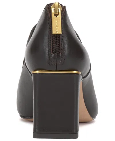 Vince Camuto Women's Haiden Pointed-toe Block-heel Booties In Black