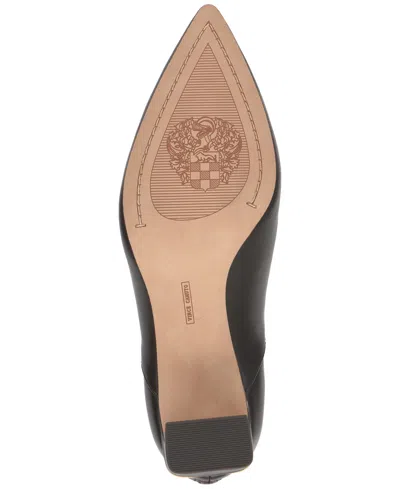 Vince Camuto Women's Haiden Pointed-toe Block-heel Booties In Black