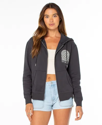 Roxy Women's Sweet Rhythm Fleece Sweatshirt In Black