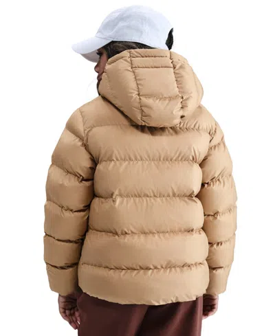 Nike Sportswear Kids 7-20 All Day Play Therma-fit Puffer Jacket In Brown