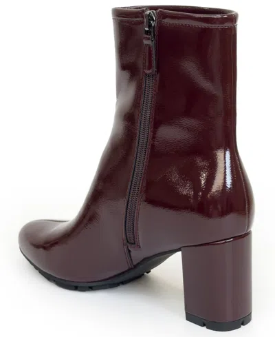 Aerosoles Women's Baylor Dress Bootie In Burgundy