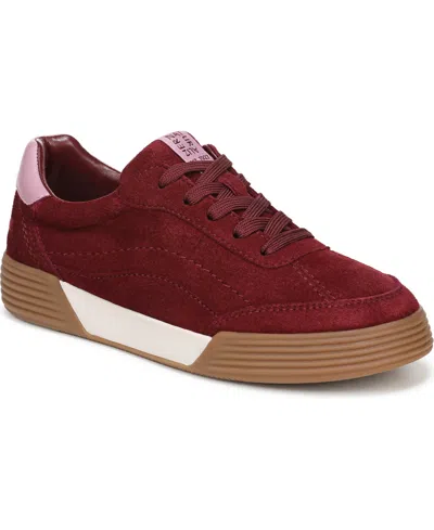 Naturalizer Cami Lace-up Sneakers In Burgundy