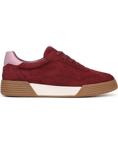 Naturalizer Cami Lace-up Sneakers In Burgundy