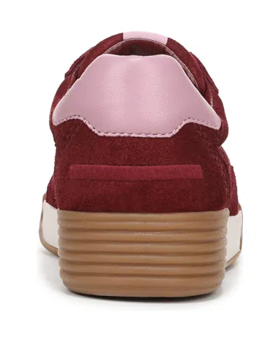 Naturalizer Cami Lace-up Sneakers In Burgundy