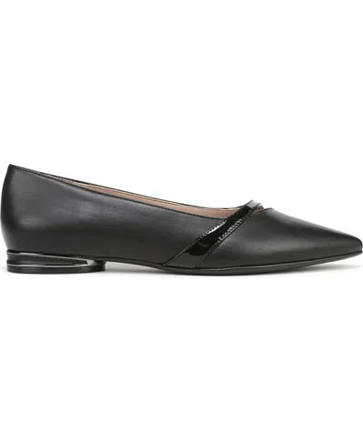 Naturalizer Women's Bria Point-toe Dress Flats In Black
