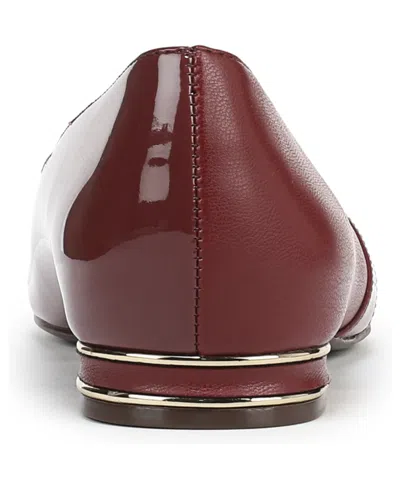 Naturalizer Women's Bria Point-toe Dress Flats In Red