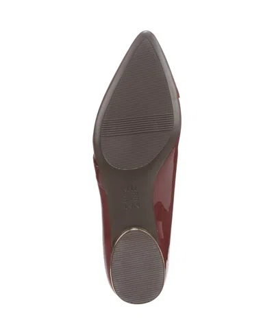 Naturalizer Women's Bria Point-toe Dress Flats In Red