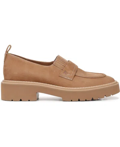 Naturalizer Shawna Slip-on Loafers In Gold