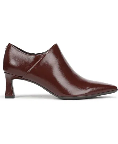 Naturalizer Women's Trista Mid-heel Dress Booties In Brown