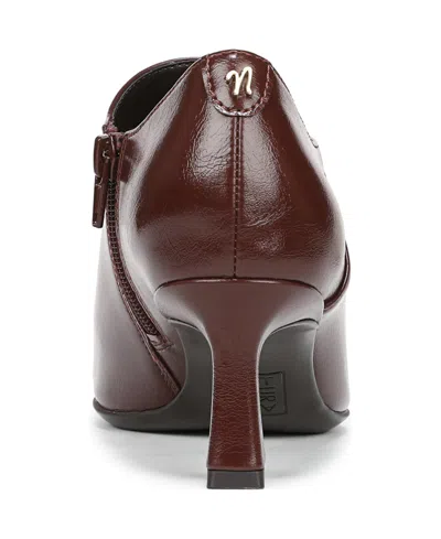 Naturalizer Women's Trista Mid-heel Dress Booties In Brown