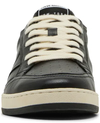 Steve Madden Men's Piraeus Lace-up Sneakers In Black
