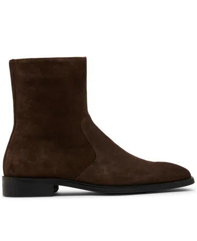 Steve Madden Men's Kemp Round Toe Boots In Brown