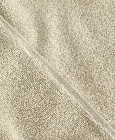 Calvin Klein Iconic Cotton Jacquard Bath Towel, 56" X 30" In Neutral