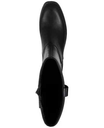 Baretraps Womens Gretchin Tall Boots Regular Wide Calf In Black