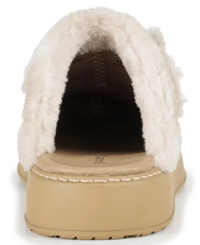 Baretraps Felisa Womens Moc Closed Toe Mules In Neutral