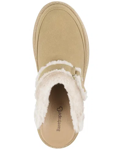Baretraps Felisa Womens Moc Closed Toe Mules In Neutral