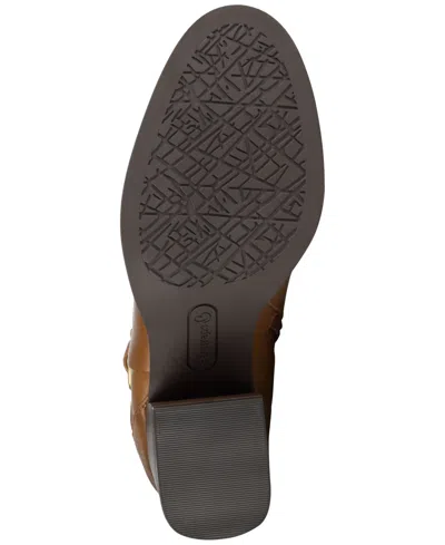 Baretraps Women's Dorma Block Heel Midi Boot In Brown