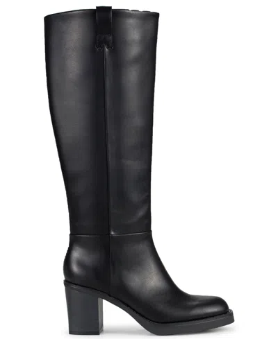 Baretraps Womens Gretchin Tall Boots Regular Wide Calf In Black