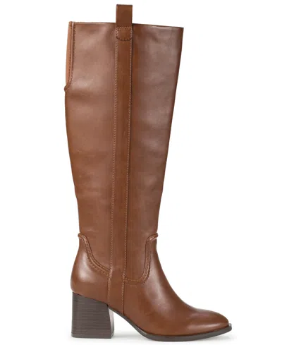 Baretraps Women's Daicy Wide Calf Tall Boot In Brown