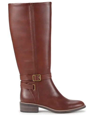 Baretraps Women's Audria Wide Calf Tall Boot In Brown